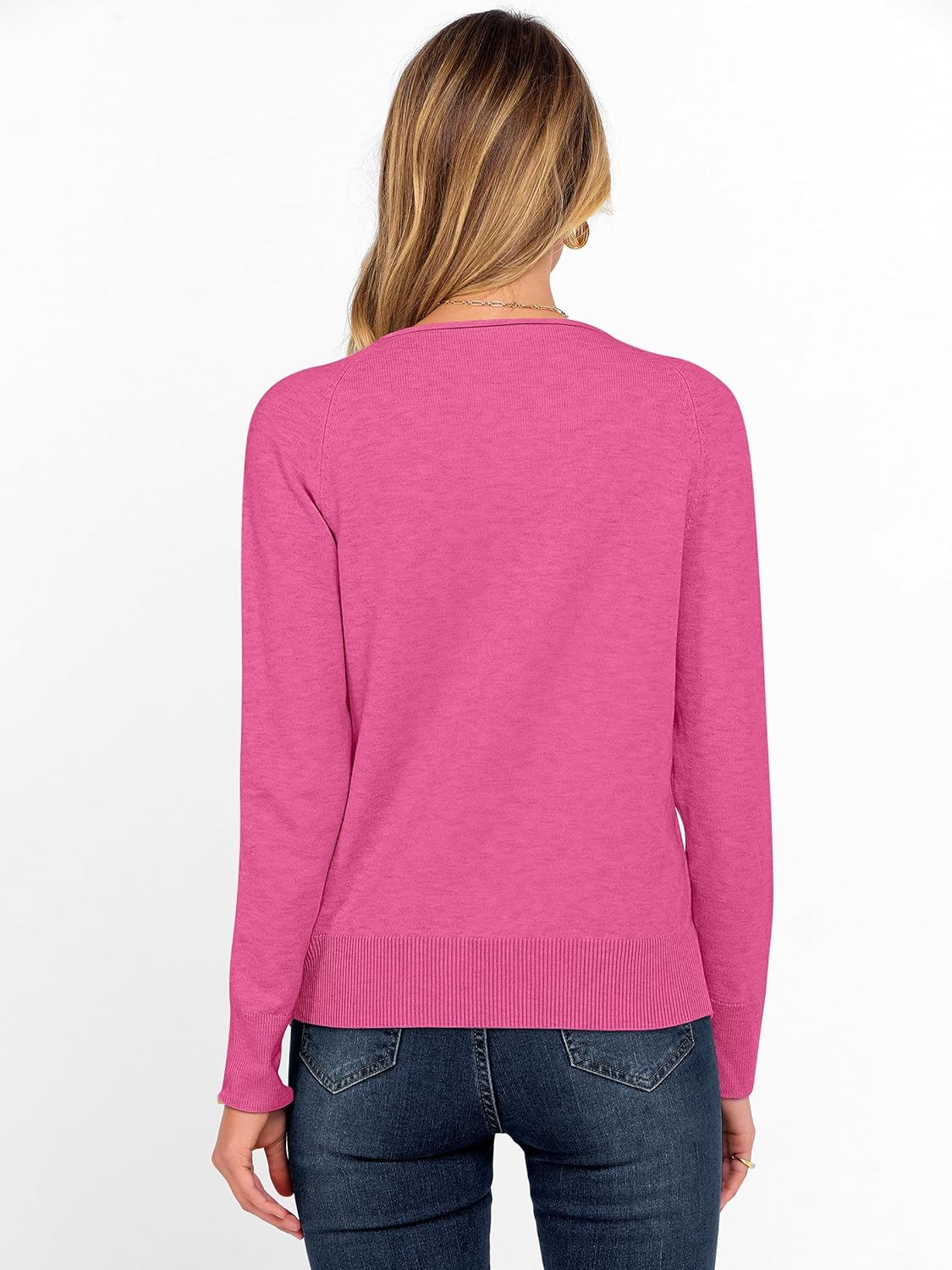 ANRABESS Womens Long Sleeve Rolled Boat Neck Casual Soft Lightweight Basic Pullover Sweater Top 2025 Fall Shirt Work Outfits